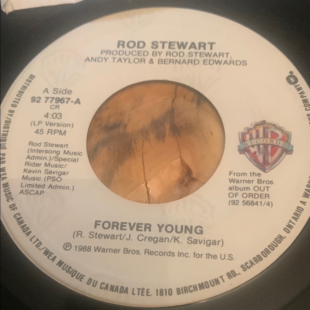 Vintage Rod Stewart Vinyl Records Collection 45 RPM - Picture 4 of 9